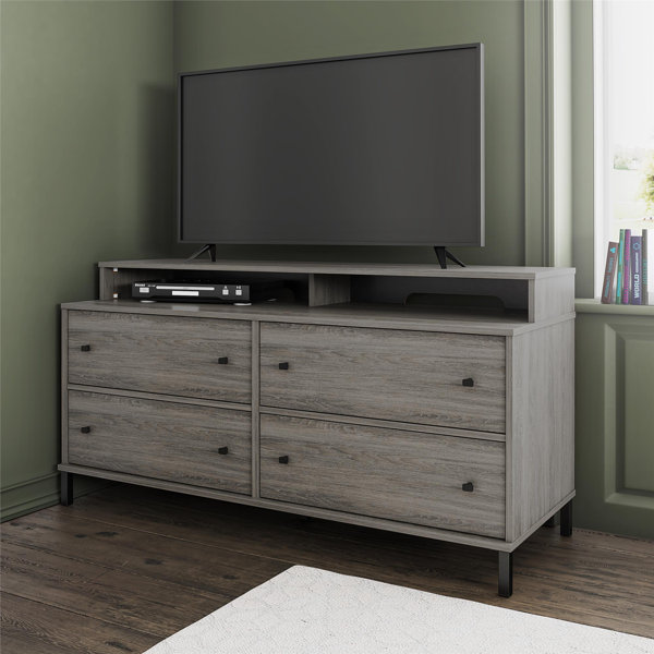 Novogratz Kalissa 4 Drawer Media Dresser For Tvs Up To 50" & Reviews Wayfair Canada